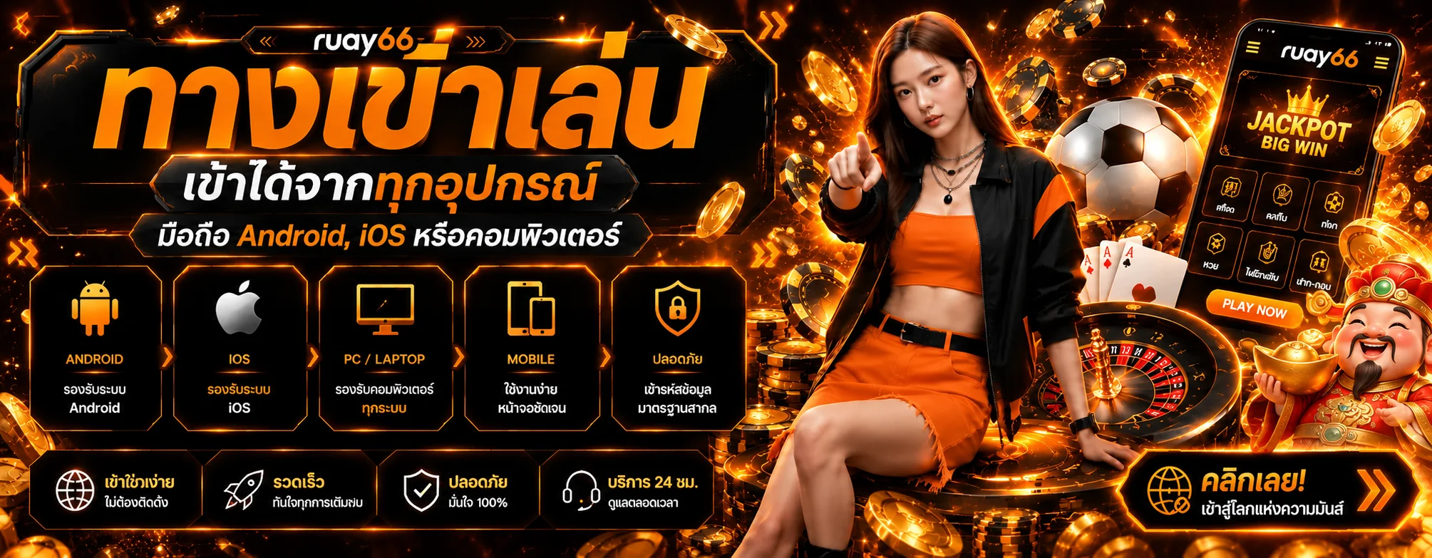 แบนเนอร์ทางเข้า ruay66 บนมือถือและคอมพิวเตอร์