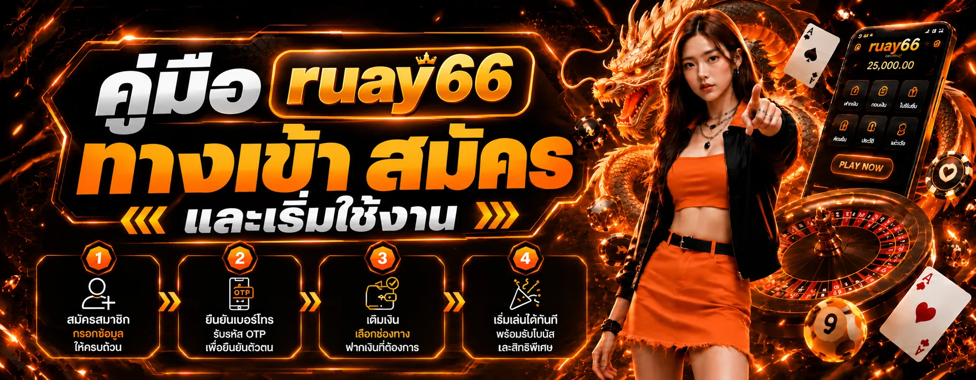 ruay66 คู่มือทางเข้า สมัคร และเครดิตฟรีสำหรับมือใหม่